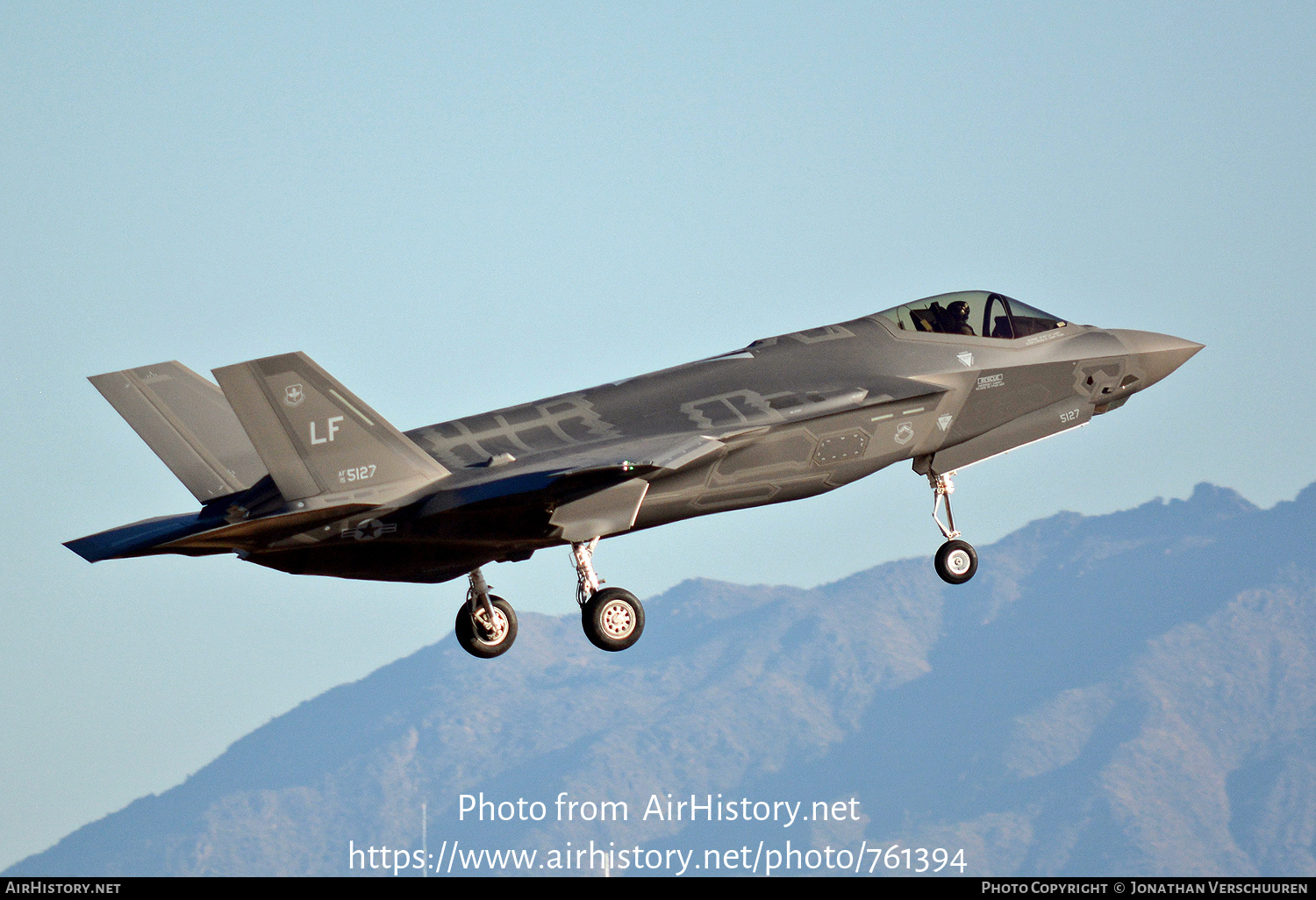 Aircraft Photo of 15-5127 / AF15-5127 | Lockheed Martin F-35A Lightning II | USA - Air Force | AirHistory.net #761394