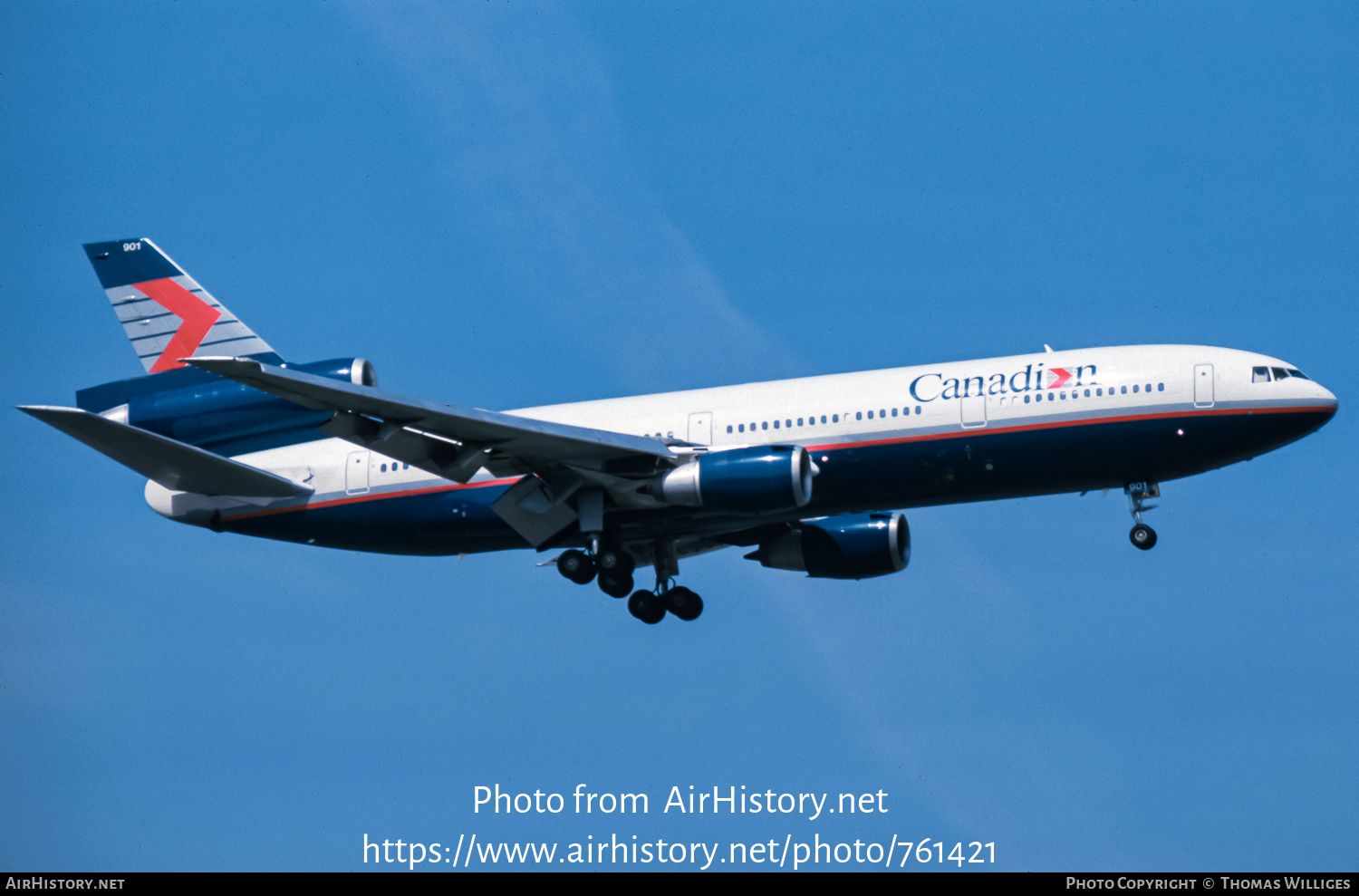 Aircraft Photo of C-GCPC | McDonnell Douglas DC-10-30 | Canadian Airlines | AirHistory.net #761421