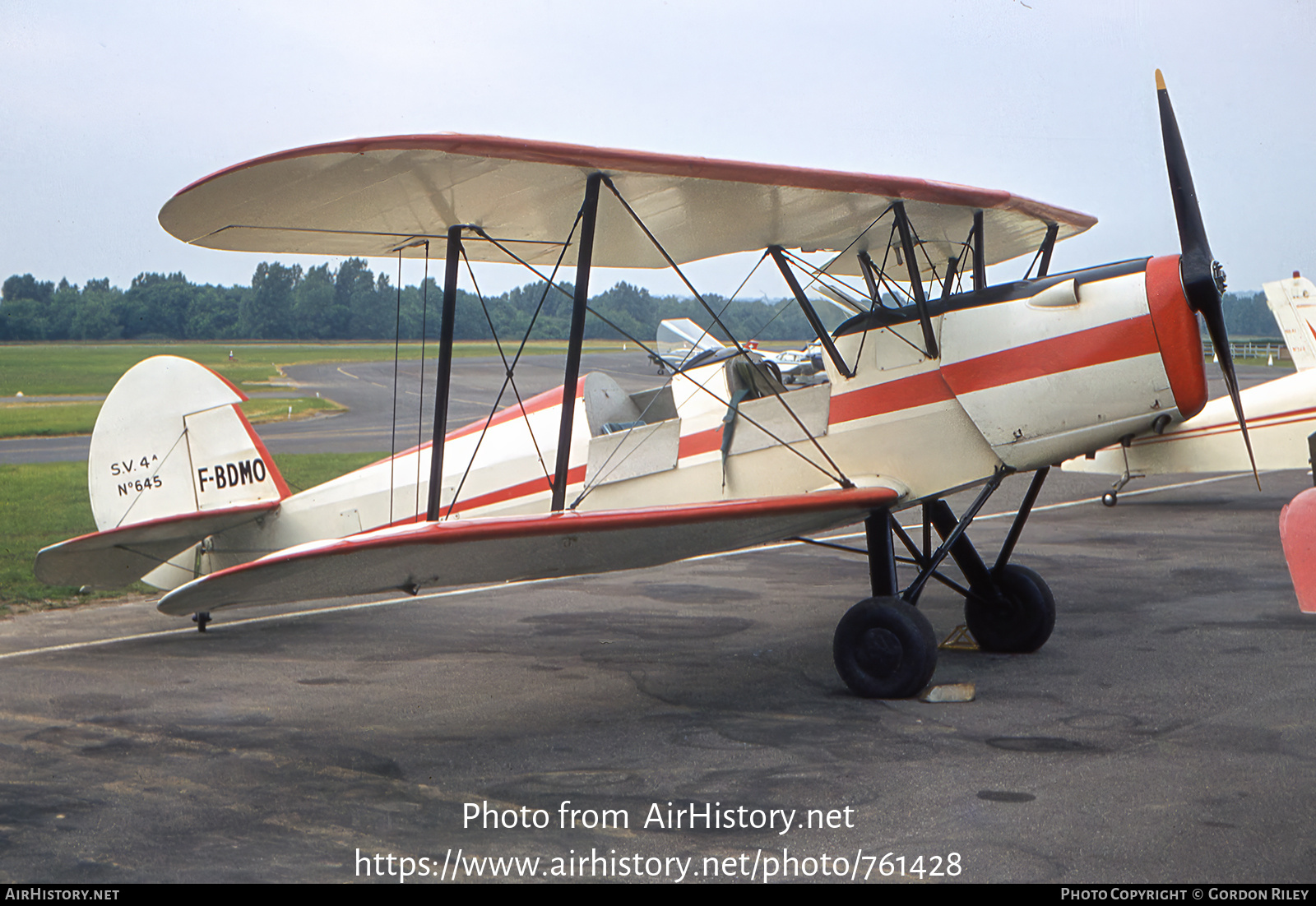 Aircraft Photo of F-BDMO | Stampe-Vertongen SV-4A | AirHistory.net #761428