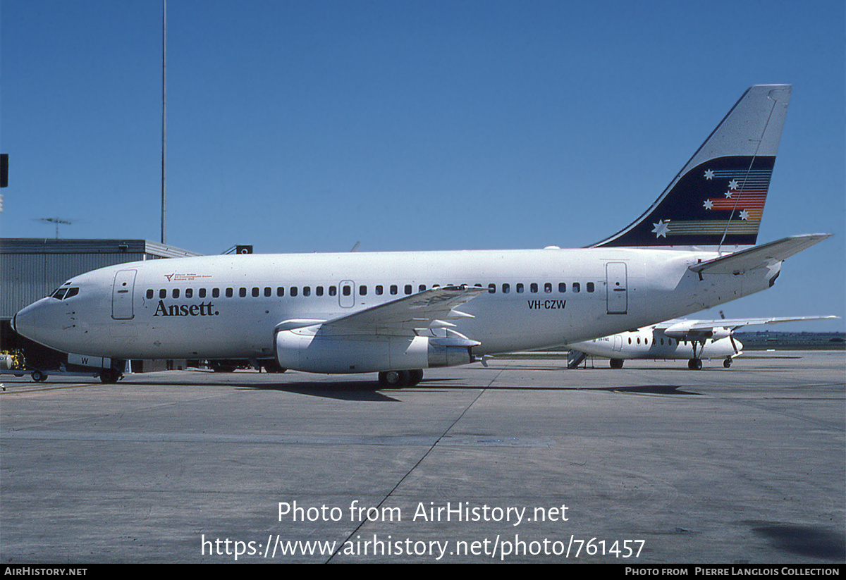 Aircraft Photo of VH-CZW | Boeing 737-277/Adv | Ansett | AirHistory.net #761457