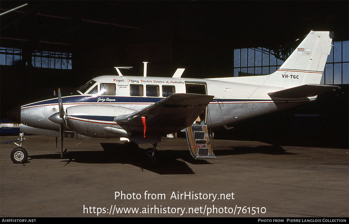 Aircraft Photo of VH-TGC | Beech 65-A80 Queen Air | Royal Flying Doctor Service - RFDS | AirHistory.net #761510