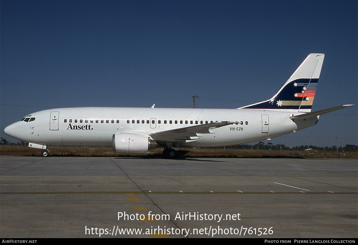 Aircraft Photo of VH-CZH | Boeing 737-377 | Ansett | AirHistory.net #761526