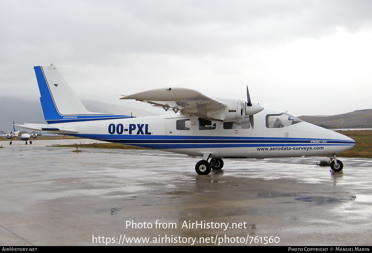 Aircraft Photo of OO-PXL | Partenavia P-68C-TC | Aerodata Surveys | AirHistory.net #761560