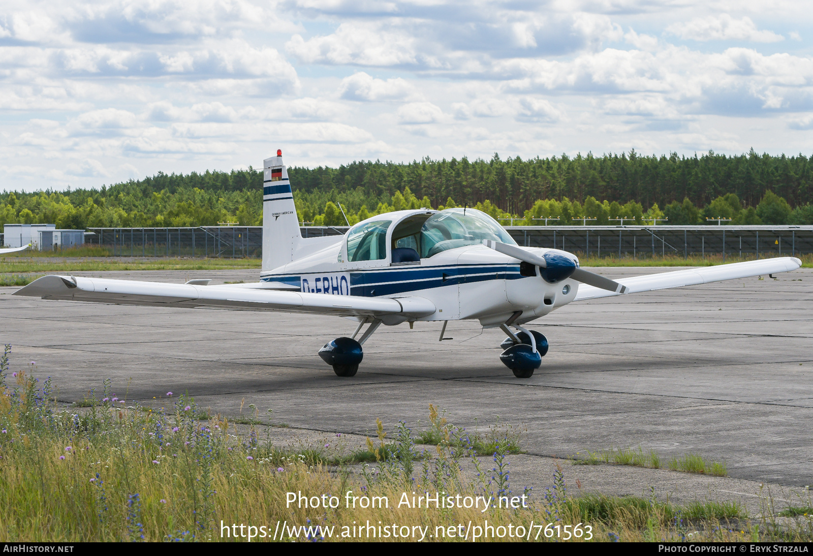 Aircraft Photo of D-ERHO | American AA-5 Traveler | AirHistory.net #761563