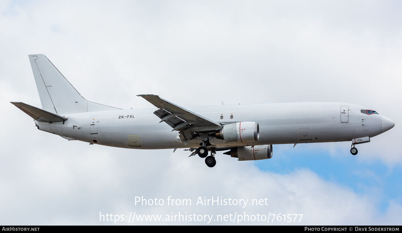 Aircraft Photo of ZK-FXL | Boeing 737-4D7 | AirHistory.net #761577