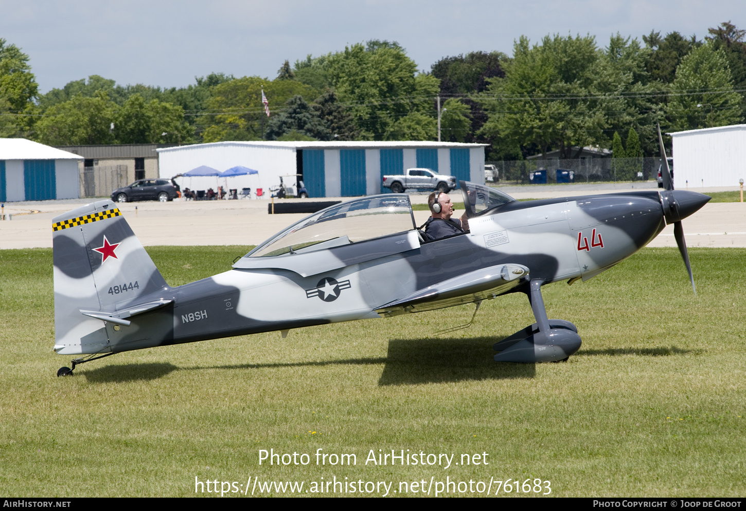 Aircraft Photo of N8SH | Van's RV-8 | USA - Air Force | AirHistory.net #761683