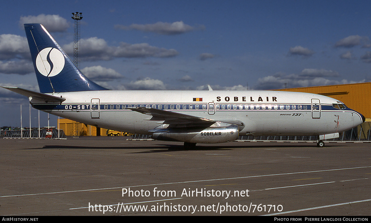 Aircraft Photo of OO-SBT | Boeing 737-229/Adv | Sobelair | AirHistory.net #761710