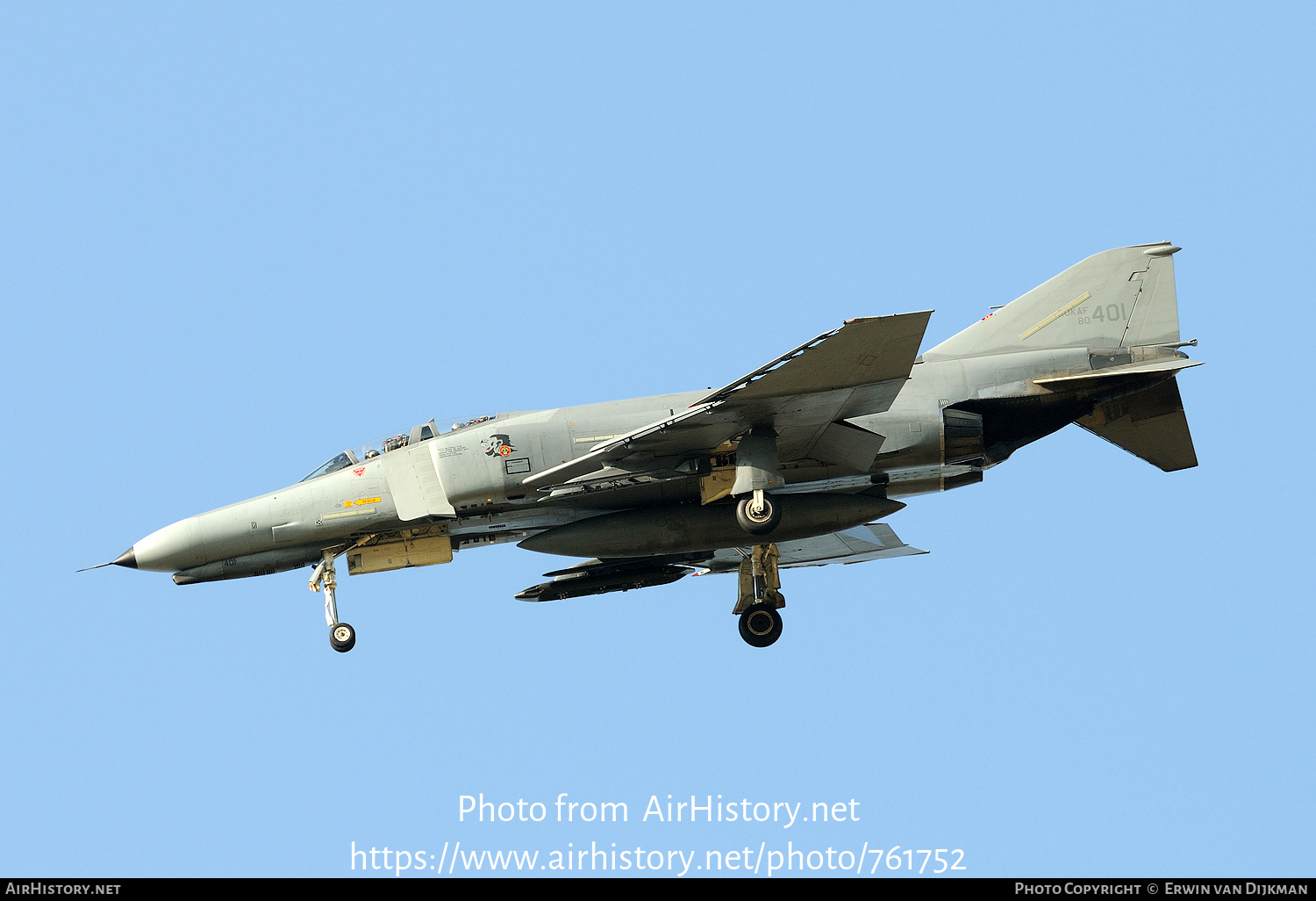 Aircraft Photo of 80-401 | McDonnell Douglas F-4E Phantom II | South Korea - Air Force | AirHistory.net #761752