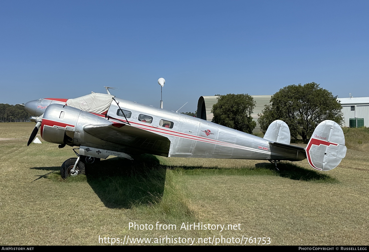 Aircraft Photo of VH-BHS | Beech Expeditor 3TM | AirHistory.net #761753