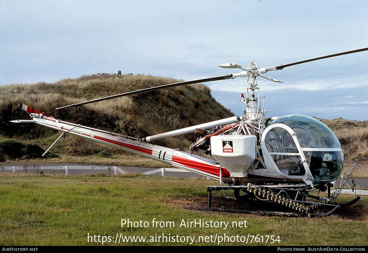 Aircraft Photo of ZK-HII | Hiller UH-12E/Soloy | James Aviation | AirHistory.net #761754