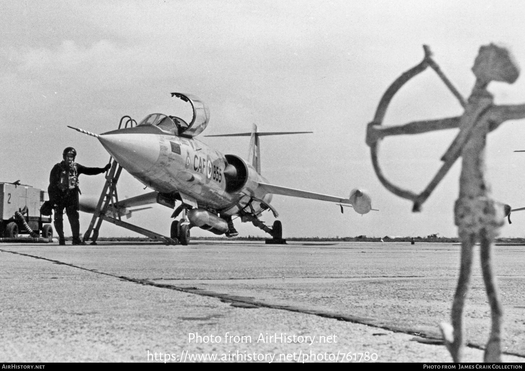 Aircraft Photo of 12855 | Canadair CF-104 Starfighter | Canada - Air Force | AirHistory.net #761780