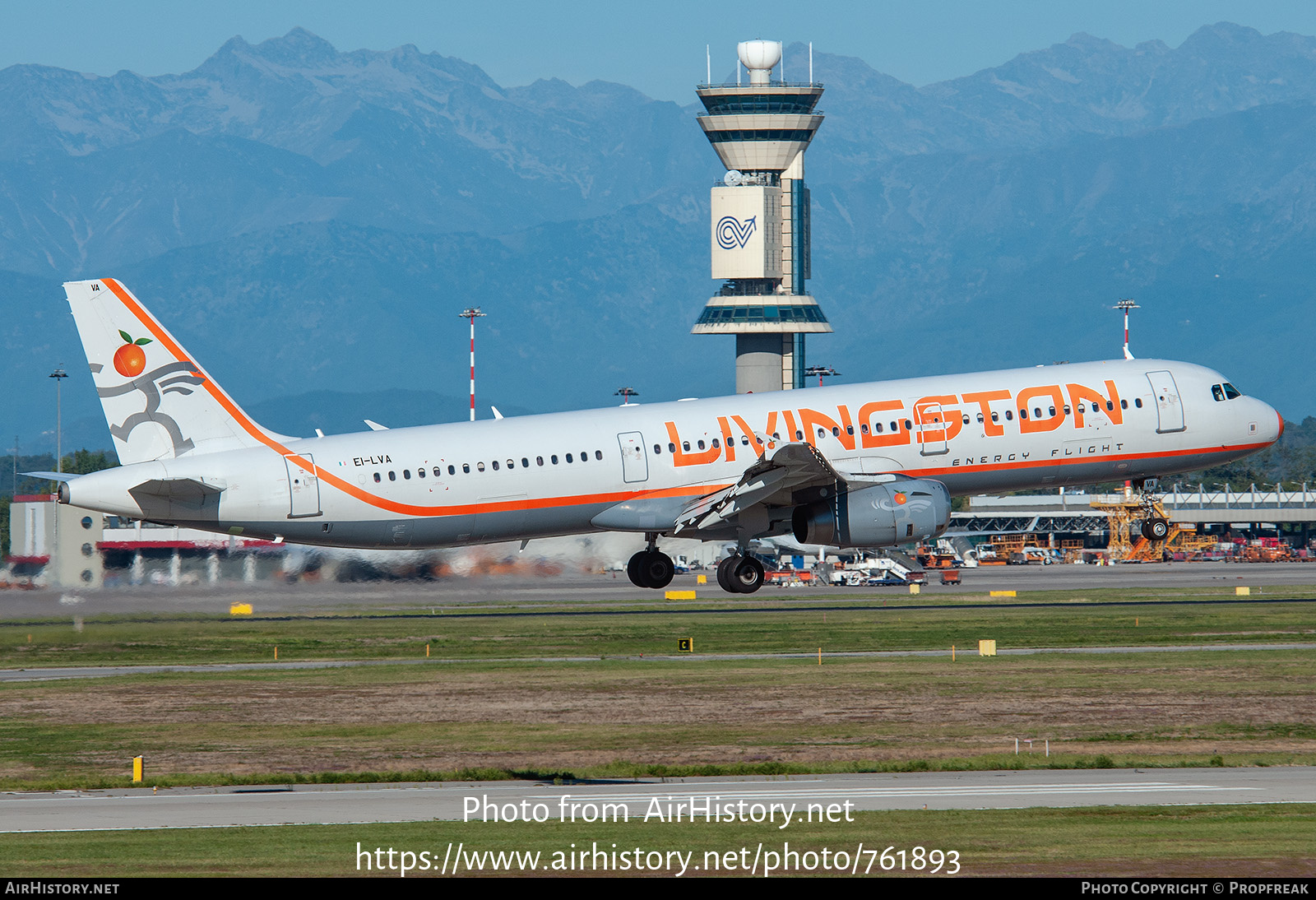 Aircraft Photo of EI-LVA | Airbus A321-231 | Livingston Energy Flight | AirHistory.net #761893