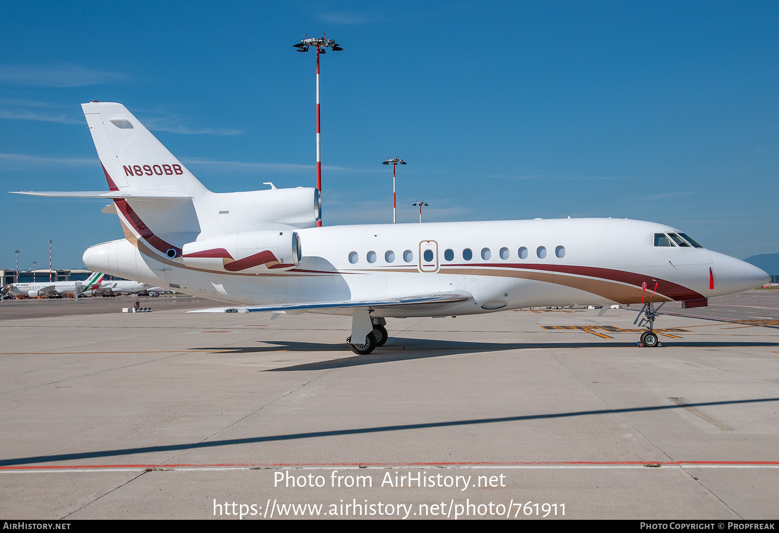 Aircraft Photo of N890BB | Dassault Falcon 900DX | AirHistory.net #761911