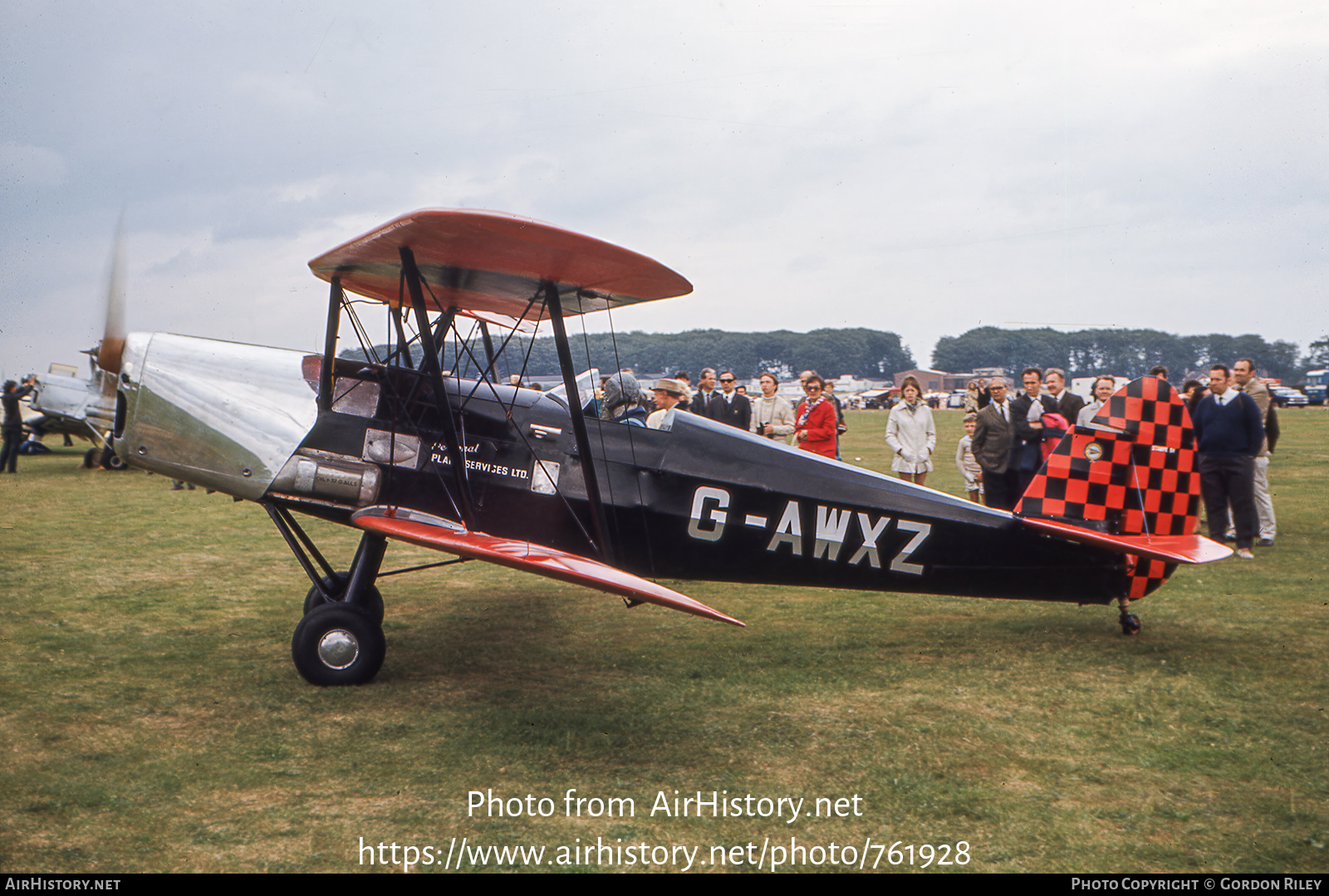 Aircraft Photo of G-AWXZ | SNCAN Stampe SV-4C | Personal Plane Services | AirHistory.net #761928