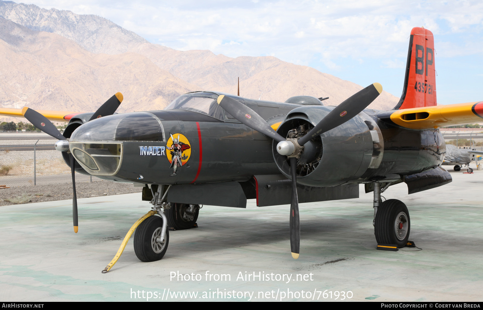 Aircraft Photo of N9425Z / 44-35721 | Douglas A-26C Invader | USA - Navy | AirHistory.net #761930