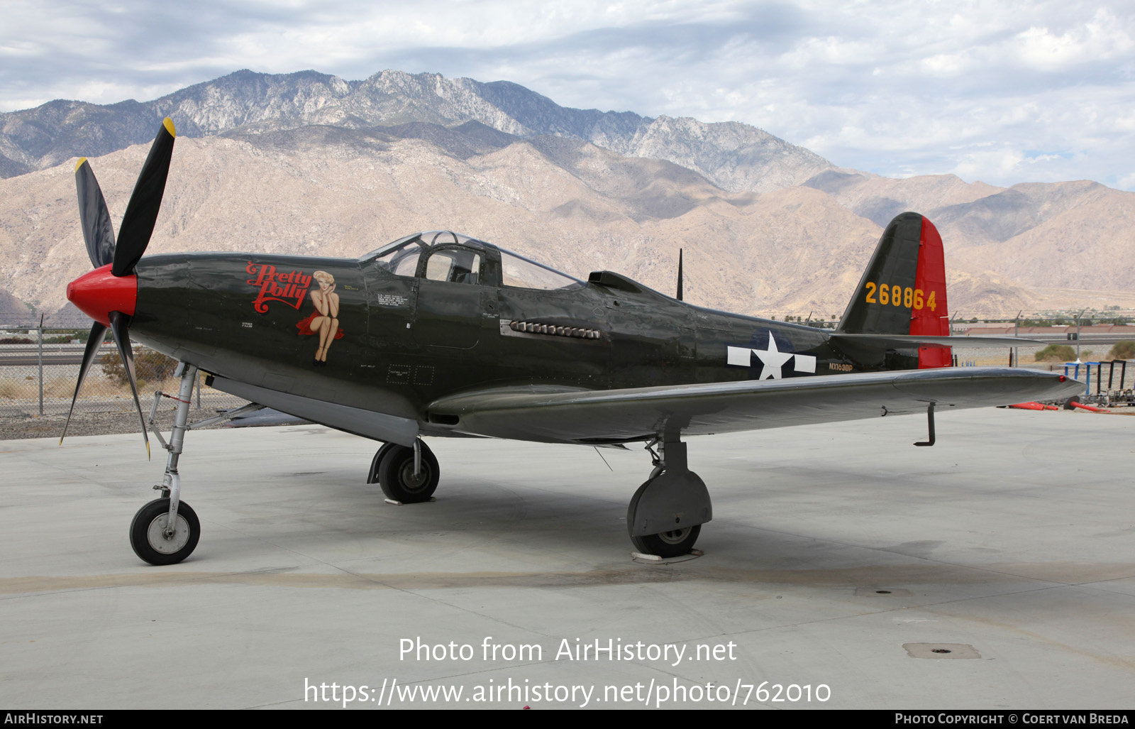 Aircraft Photo of 42-68864 / 268864 | Bell P-63A Kingcobra | USA - Air Force | AirHistory.net #762010