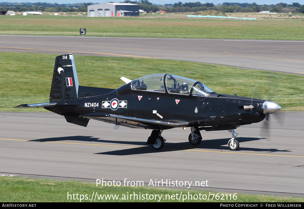 Aircraft Photo of NZ1404 | Beechcraft T-6C Texan II | New Zealand - Air Force | AirHistory.net #762116