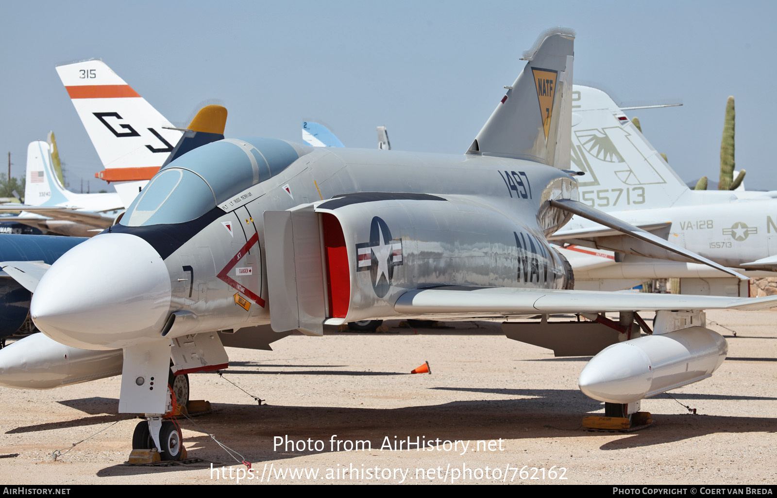 Aircraft Photo of 151497 / 1497 | McDonnell YF-4J Phantom II | USA - Navy | AirHistory.net #762162