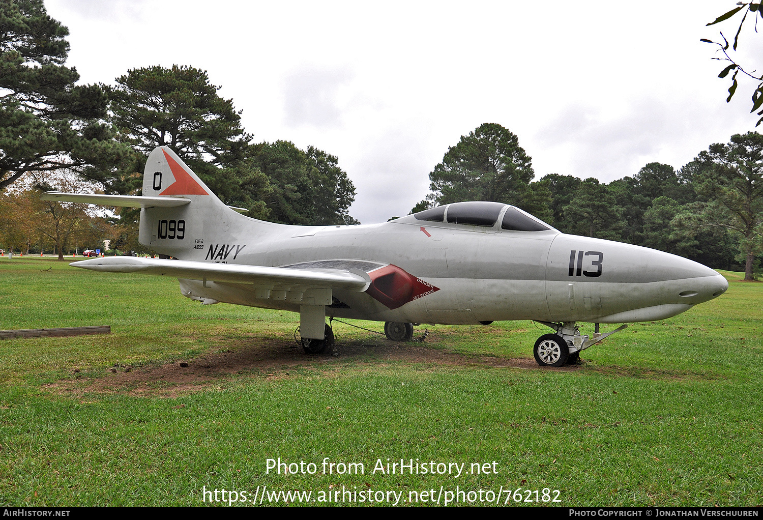 Aircraft Photo of 141099 / 1099 | Grumman F9F-2 Panther | USA - Navy | AirHistory.net #762182