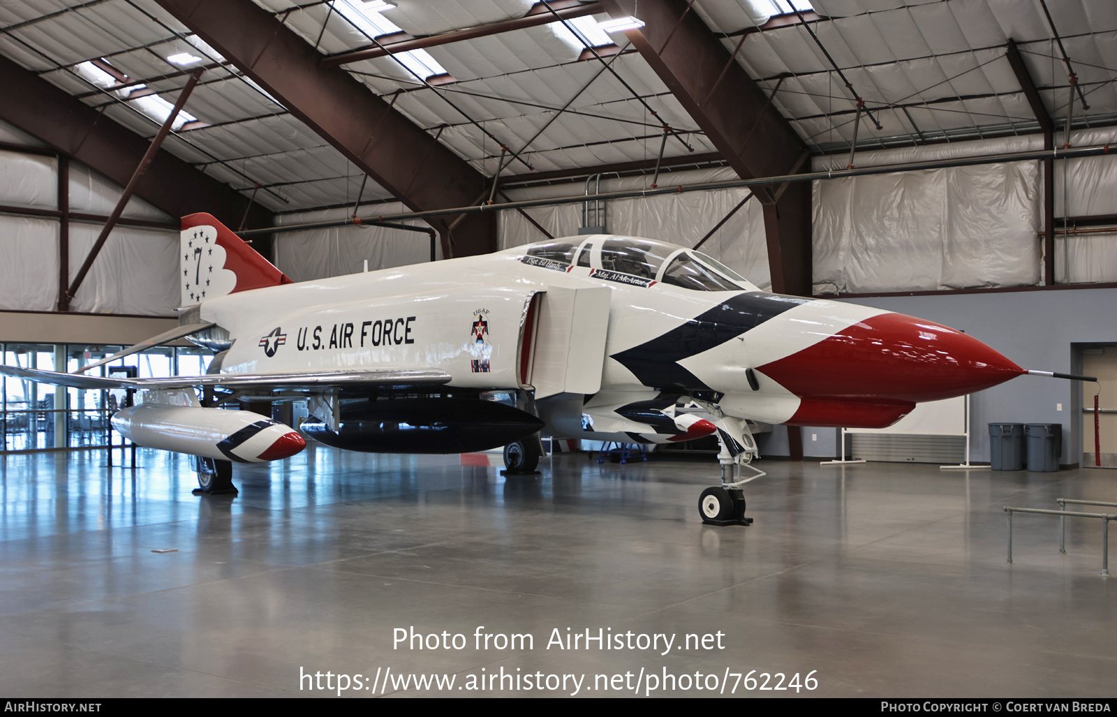 Aircraft Photo of 66-0329 | McDonnell Douglas NF-4E Phantom II | USA - Air Force | AirHistory.net #762246