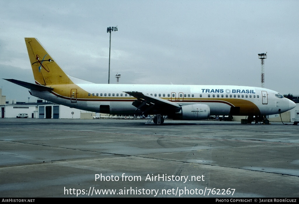 Aircraft Photo of EC-EXY | Boeing 737-4Y0 | TransBrasil | AirHistory.net #762267