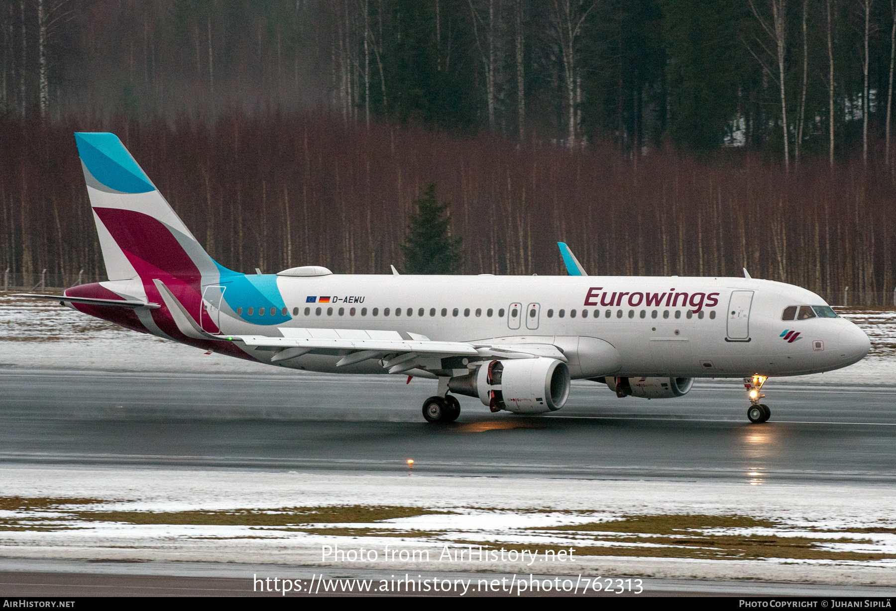 Aircraft Photo of D-AEWU | Airbus A320-214 | Eurowings | AirHistory.net #762313