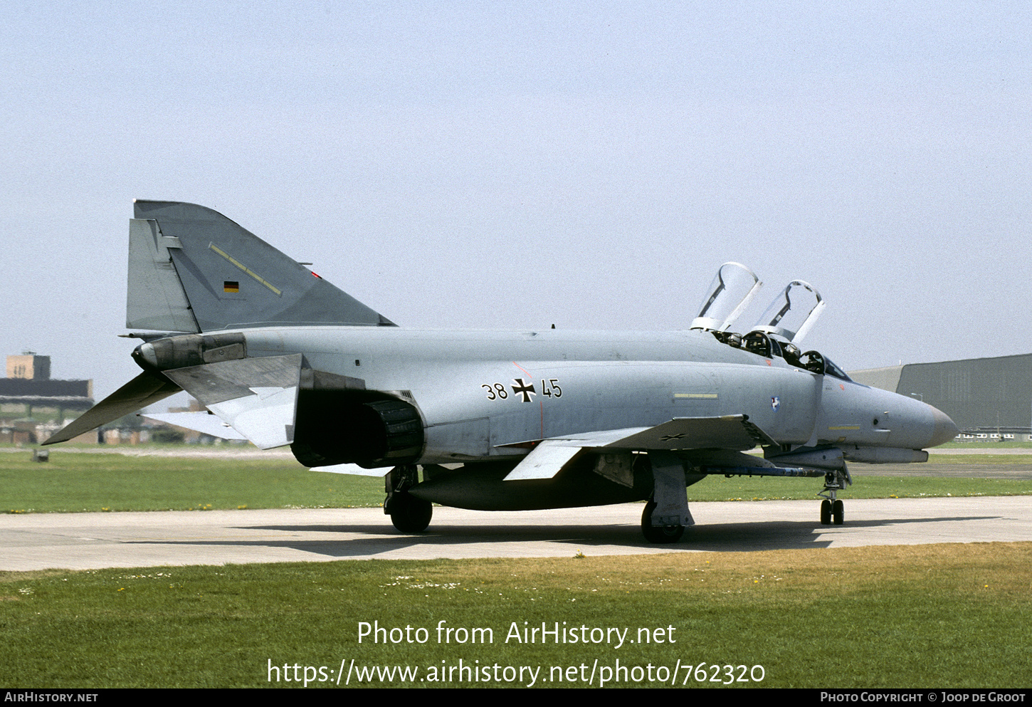 Aircraft Photo of 3845 | McDonnell Douglas F-4F Phantom II | Germany - Air Force | AirHistory.net #762320