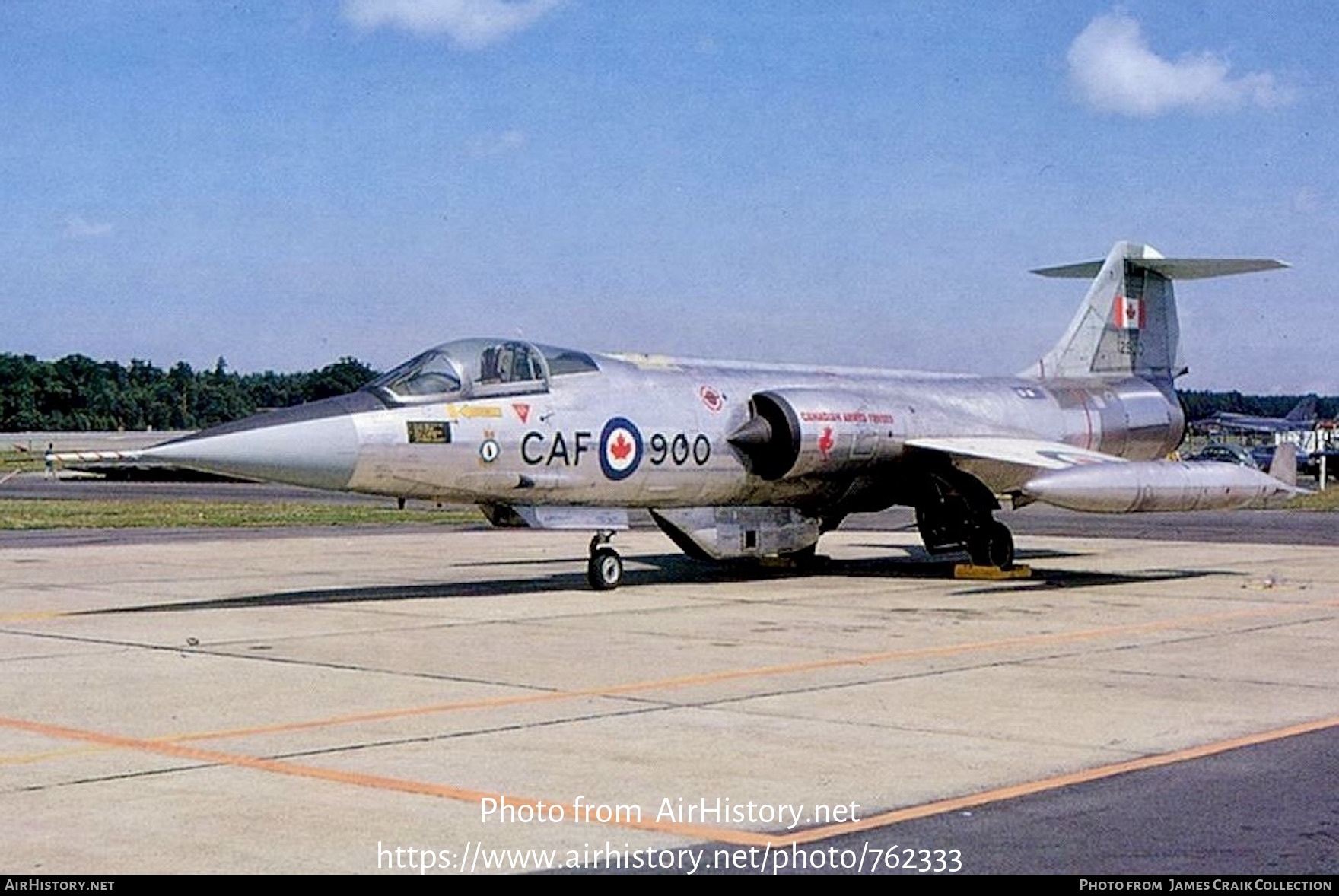 Aircraft Photo of 12900 | Canadair CF-104 Starfighter | Canada - Air Force | AirHistory.net #762333