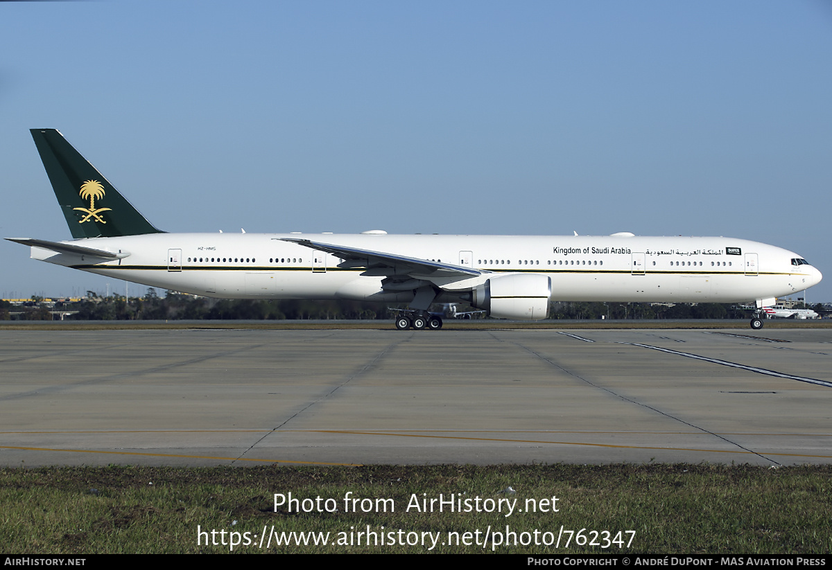 Aircraft Photo of HZ-HM5 | Boeing 777-3FG/ER | Kingdom of Saudi Arabia | AirHistory.net #762347