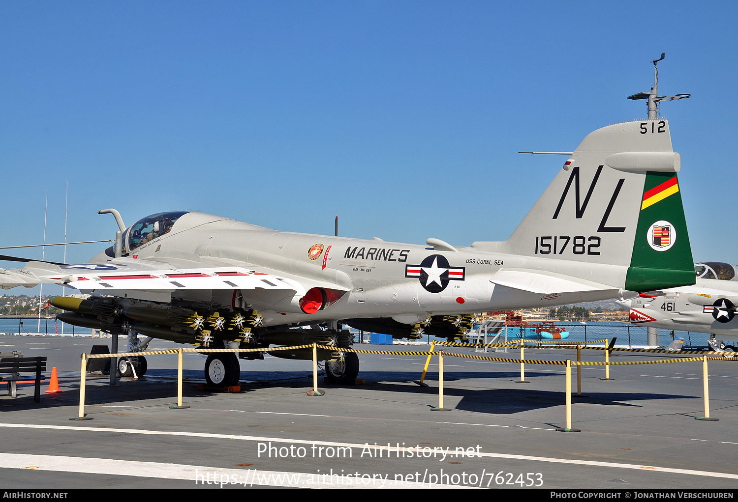 Aircraft Photo of 151782 | Grumman A-6E Intruder | USA - Marines | AirHistory.net #762453