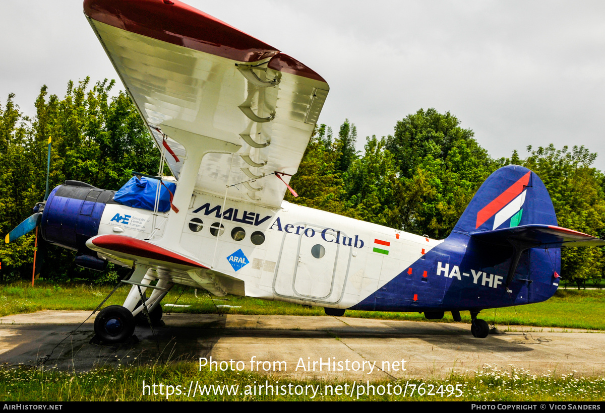 Aircraft Photo of HA-YHF | Antonov An-2TD | Malév Aero Club | AirHistory.net #762495