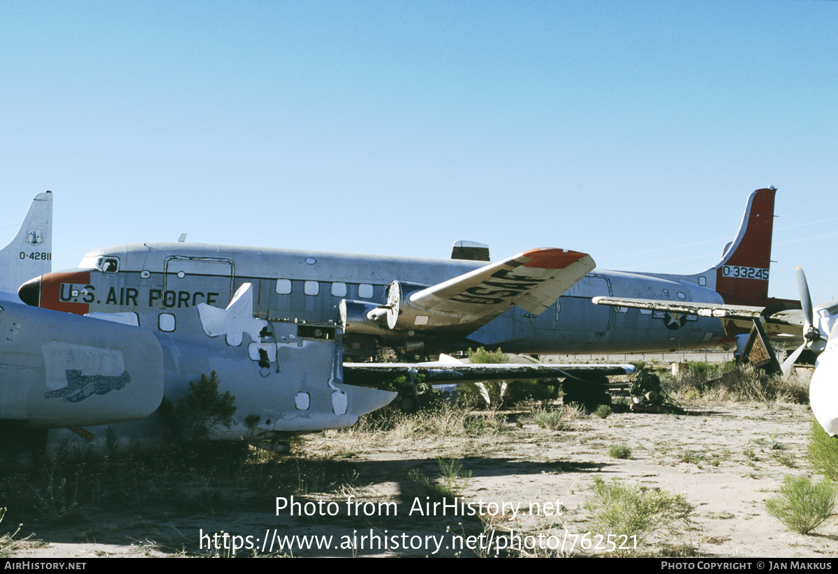 Aircraft Photo of 53-3245 / 0-33245 | Douglas EC-118A Liftmaster | USA - Air Force | AirHistory.net #762521