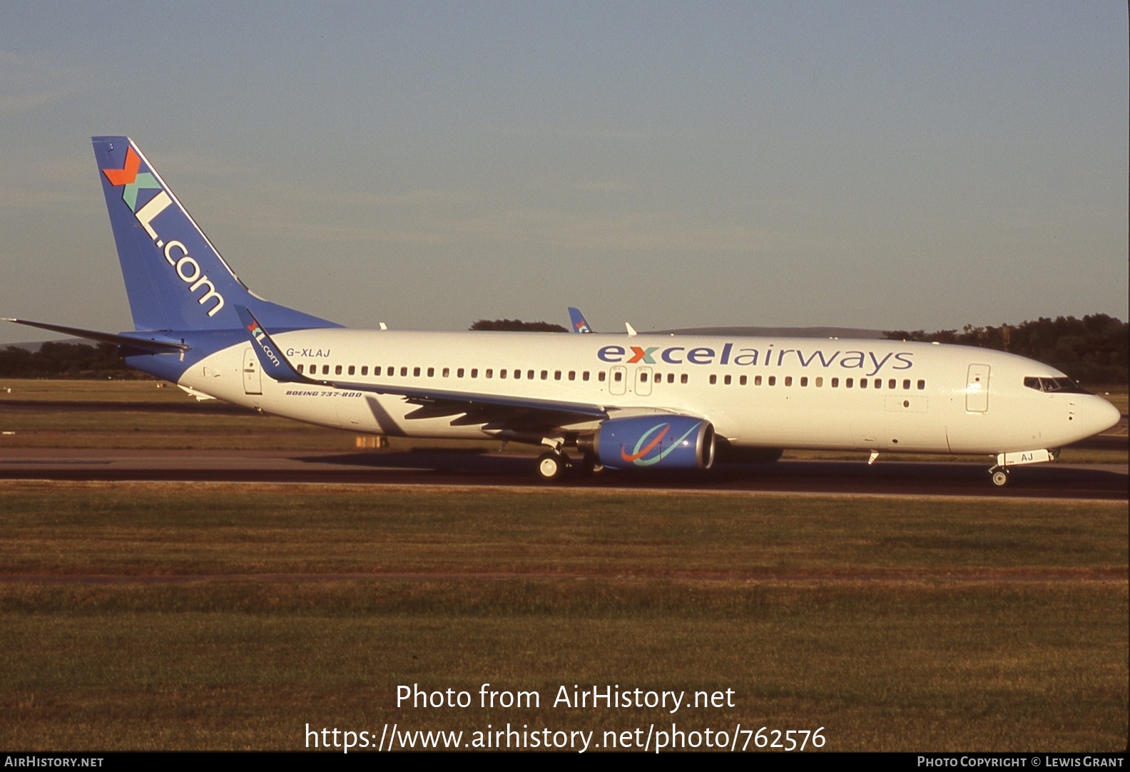 Aircraft Photo of G-XLAJ | Boeing 737-8Q8 | Excel Airways | AirHistory.net #762576