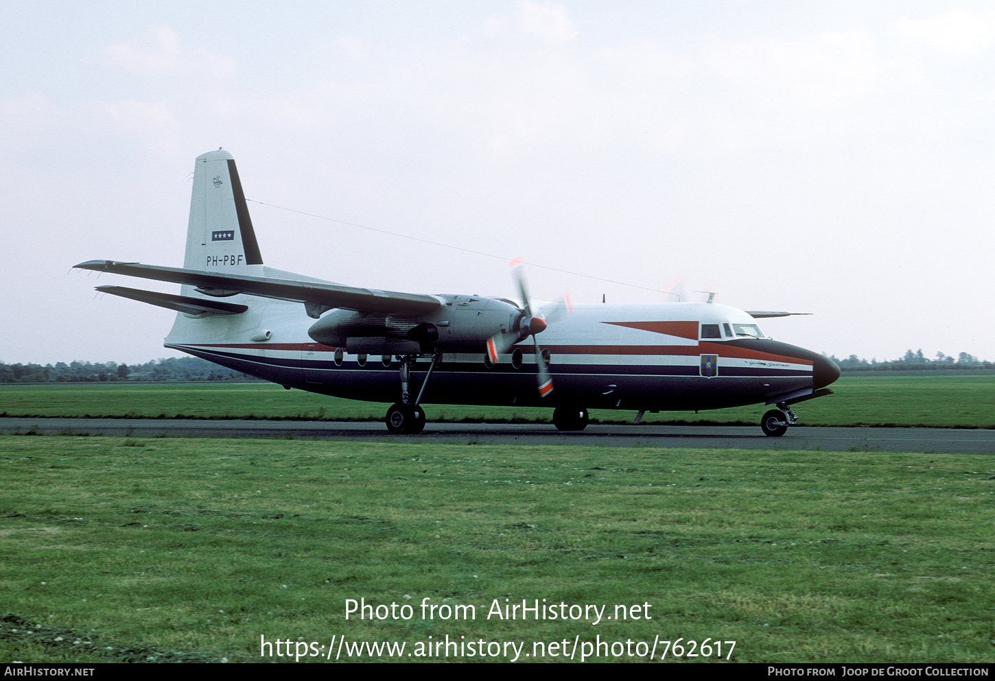 Aircraft Photo of PH-PBF | Fokker F27-100 Friendship | Netherlands Government | AirHistory.net #762617