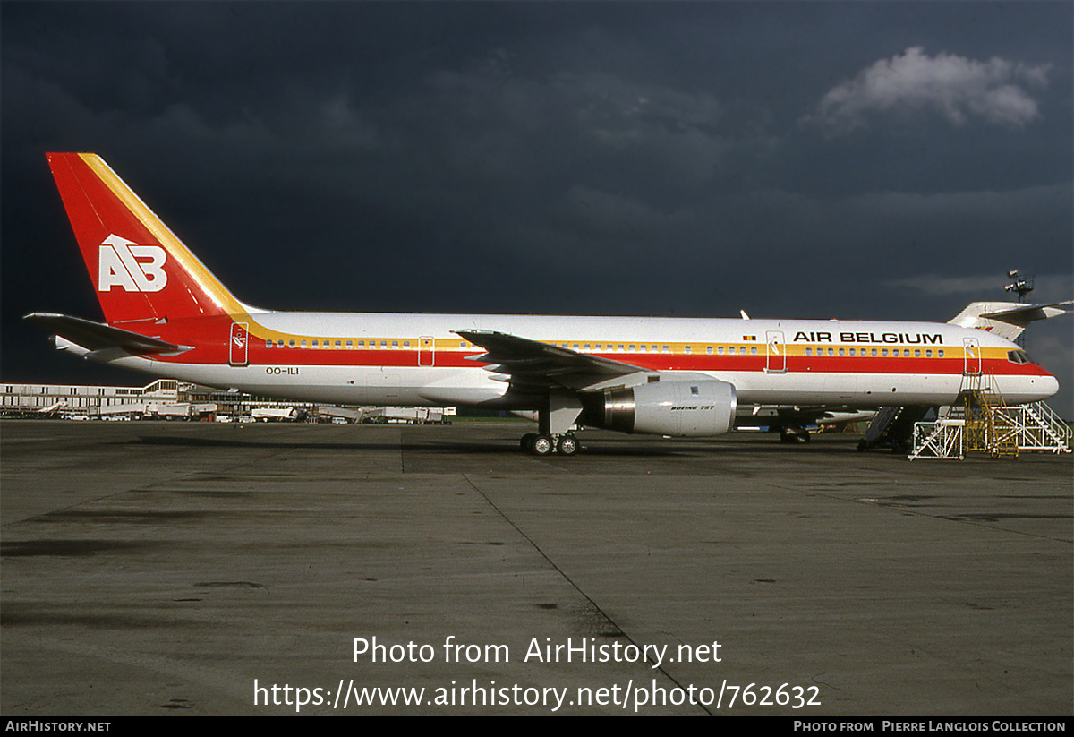 Aircraft Photo of OO-ILI | Boeing 757-23A | Air Belgium | AirHistory.net #762632