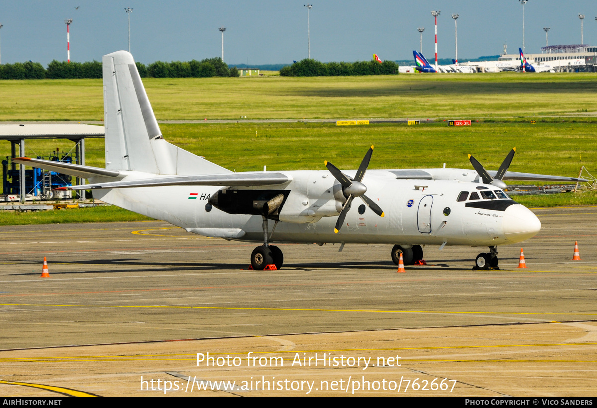 Aircraft Photo of HA-TCM | Antonov An-26B | AirHistory.net #762667