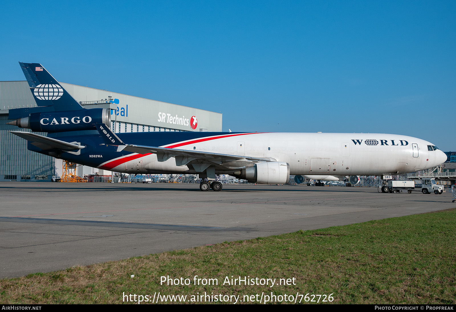 Aircraft Photo of N382WA | McDonnell Douglas MD-11/F | World Airways Cargo | AirHistory.net #762726