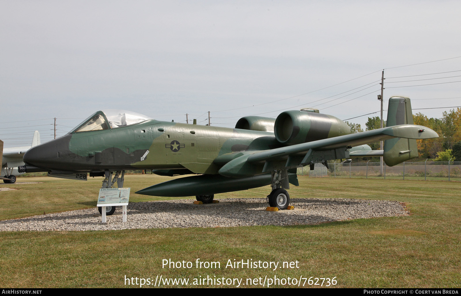 Aircraft Photo of 77-0228 | Fairchild A-10A Thunderbolt II | USA - Air Force | AirHistory.net #762736