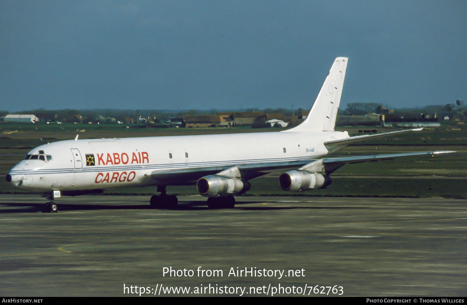 Aircraft Photo of 5N-AWE | Douglas DC-8-55(F) | Kabo Air | AirHistory.net #762763