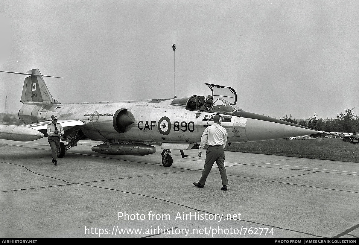 Aircraft Photo of 12890 | Canadair CF-104 Starfighter | Canada - Air Force | AirHistory.net #762774