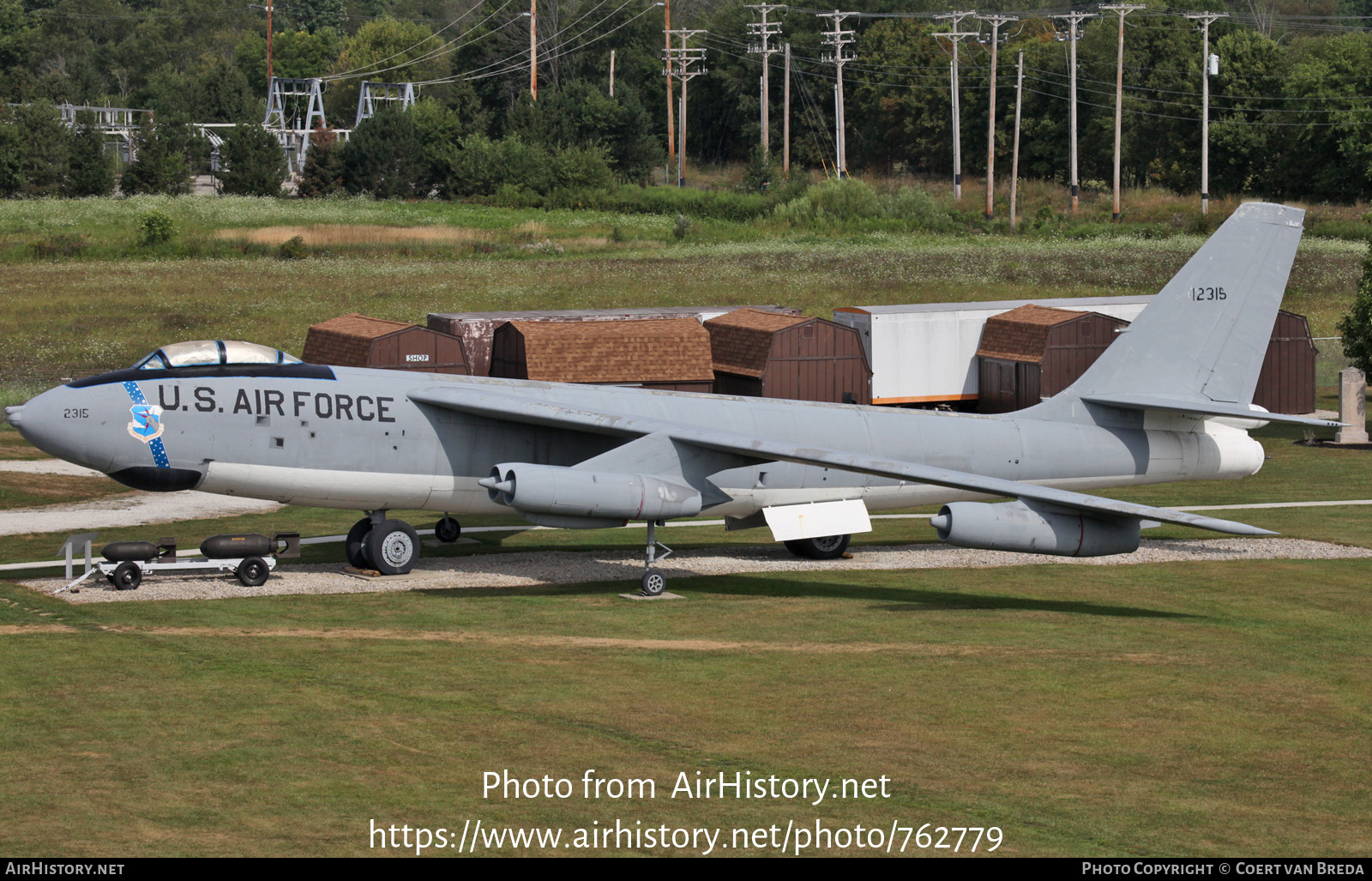 Aircraft Photo of 51-2315 / 12315 | Boeing B-47B Stratojet | USA - Air Force | AirHistory.net #762779