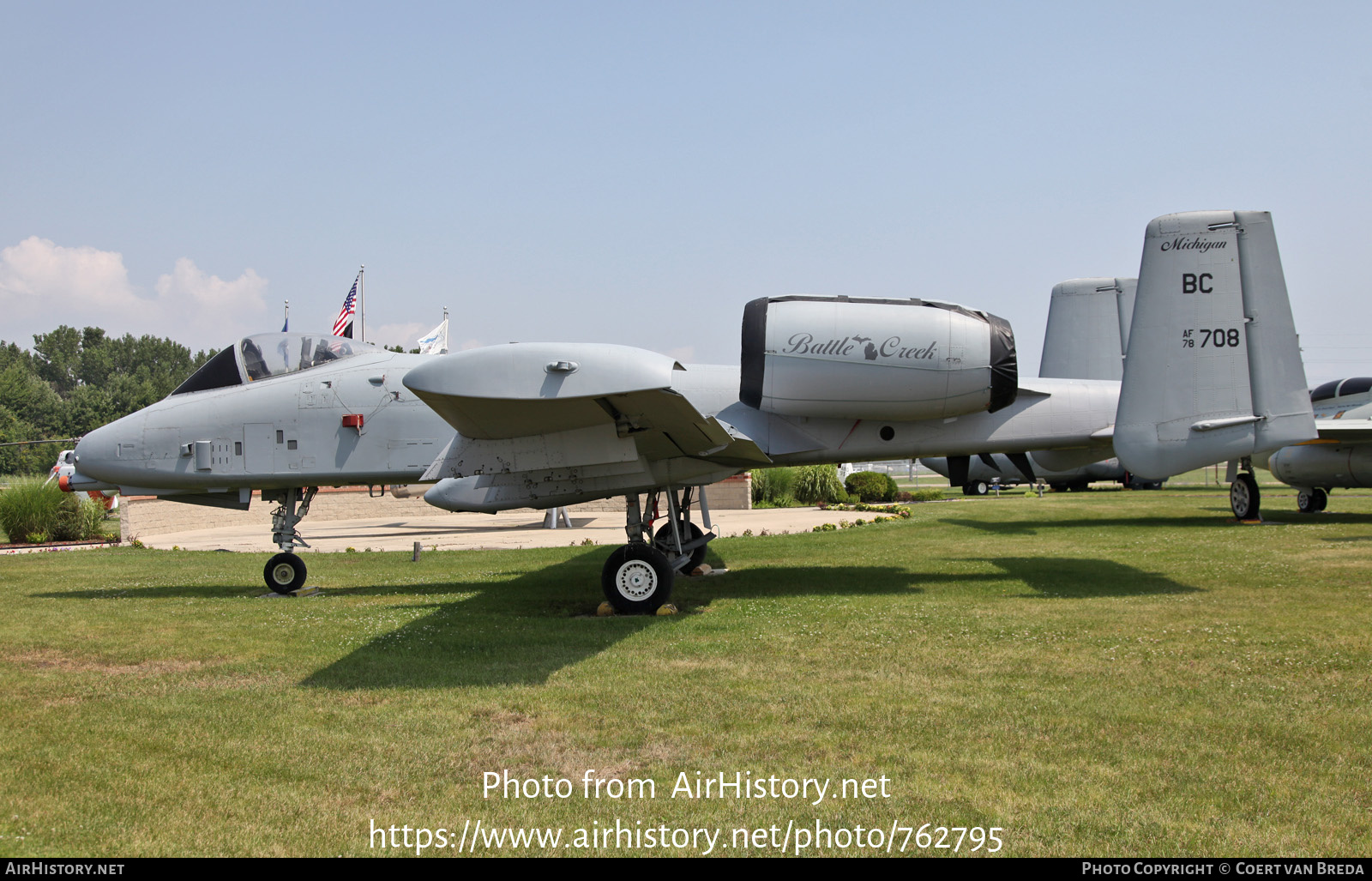 Aircraft Photo of 78-0708 | Fairchild A-10A Thunderbolt II | USA - Air Force | AirHistory.net #762795