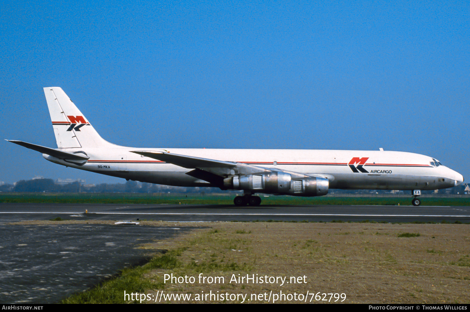 Aircraft Photo of 9G-MKA | Douglas DC-8-55(F) | MK Airlines | AirHistory.net #762799