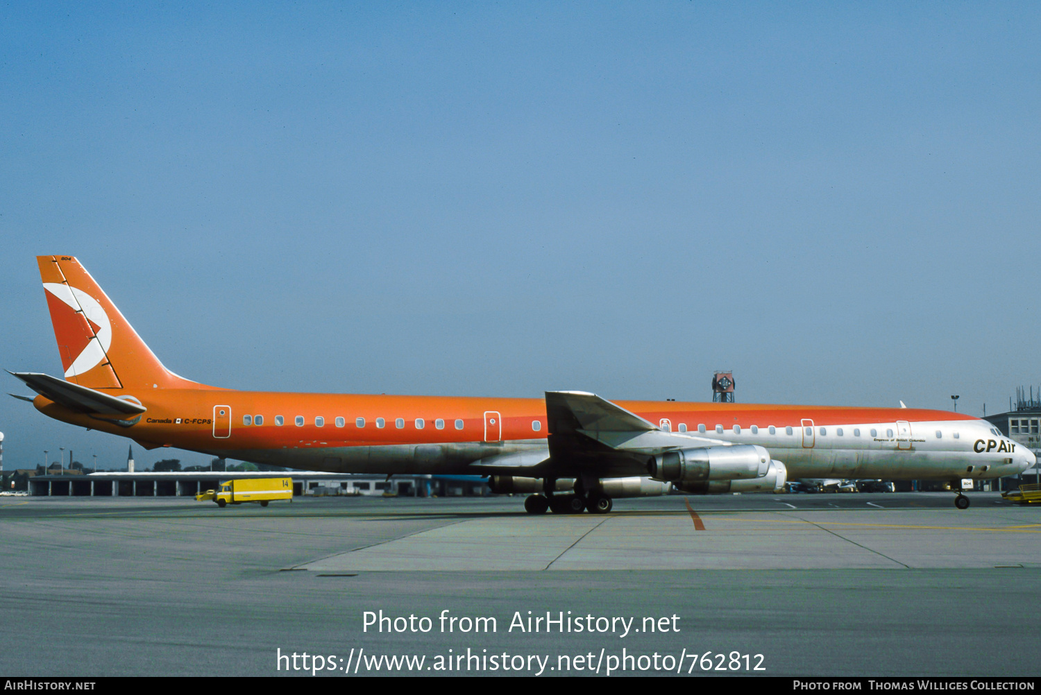 Aircraft Photo of C-FCPS | McDonnell Douglas DC-8-63 | CP Air | AirHistory.net #762812