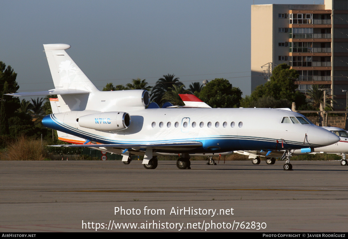 Aircraft Photo of N7KC | Dassault Falcon 900EX | AirHistory.net #762830