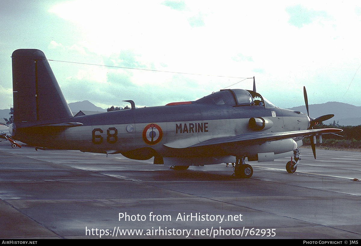 Aircraft Photo of 68 | Bréguet 1050 Alizé | France - Navy | AirHistory.net #762935