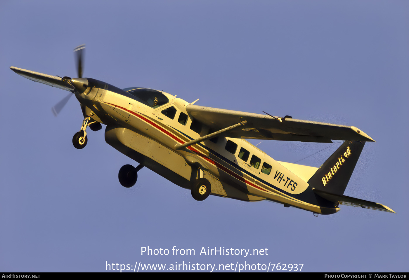 Aircraft Photo of VH-TFS | Cessna 208B Grand Caravan | Hinterland Aviation | AirHistory.net #762937