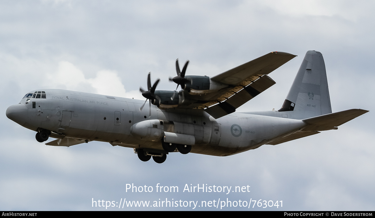 Aircraft Photo of A97-447 | Lockheed Martin C-130J-30 Hercules | Australia - Air Force | AirHistory.net #763041