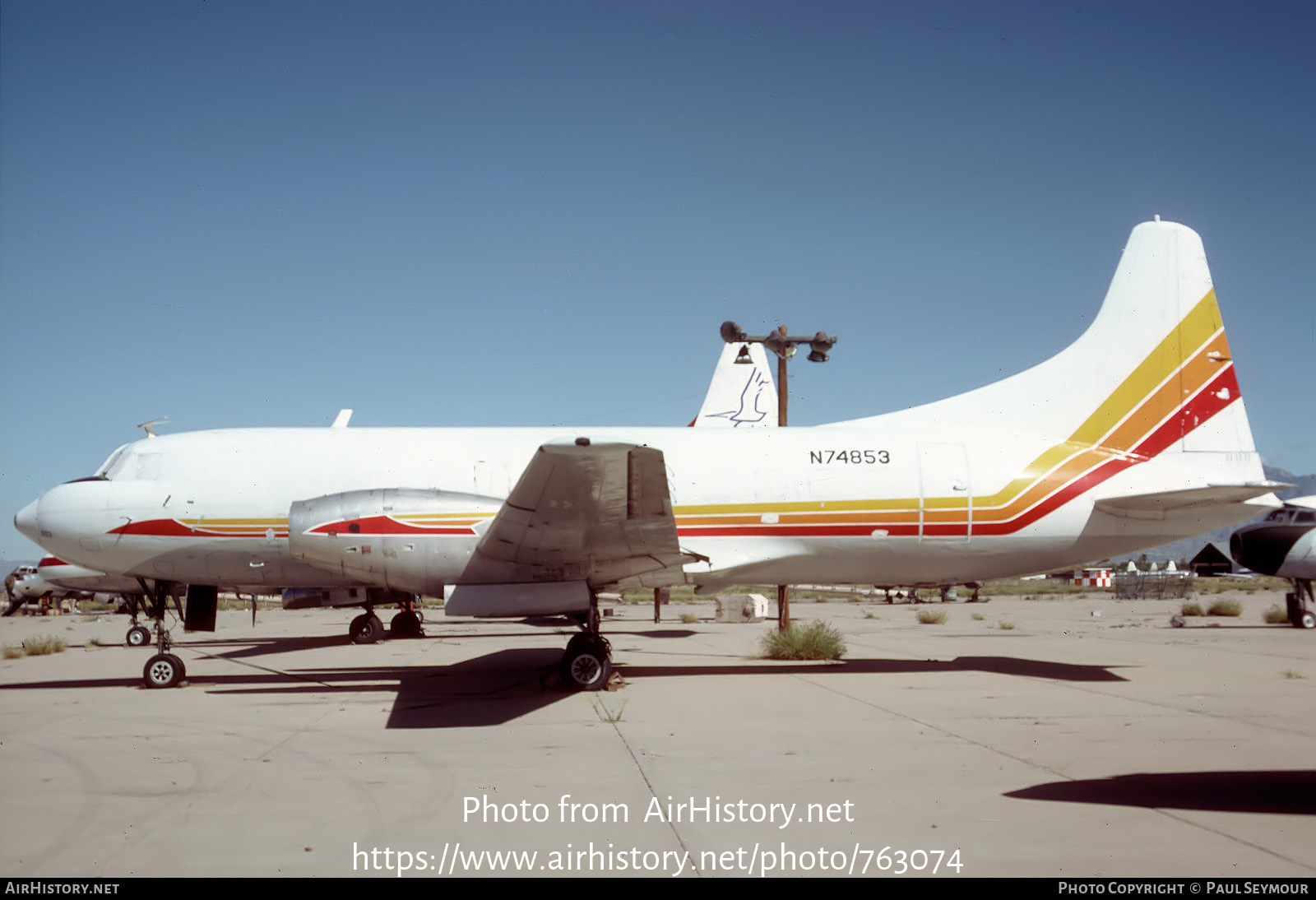 Aircraft Photo of N74853 | Convair 600/F | AirHistory.net #763074