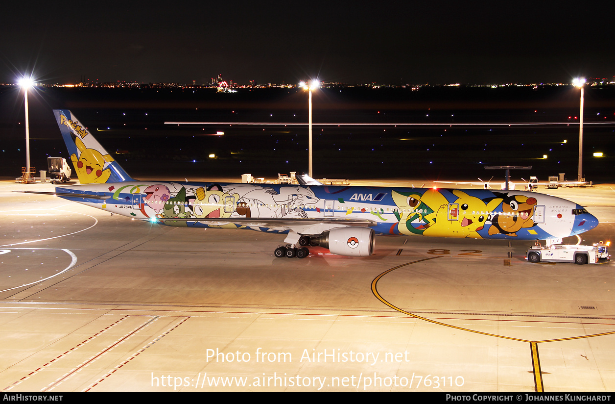 Aircraft Photo of JA754A | Boeing 777-381 | All Nippon Airways - ANA | AirHistory.net #763110